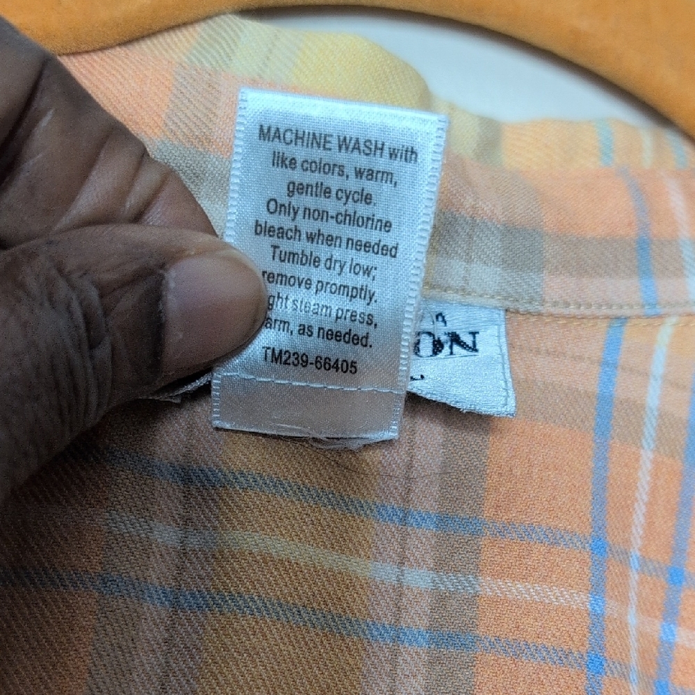 Bundle (2) Pendleton Cotton Plaid Button Down Shi… - image 8